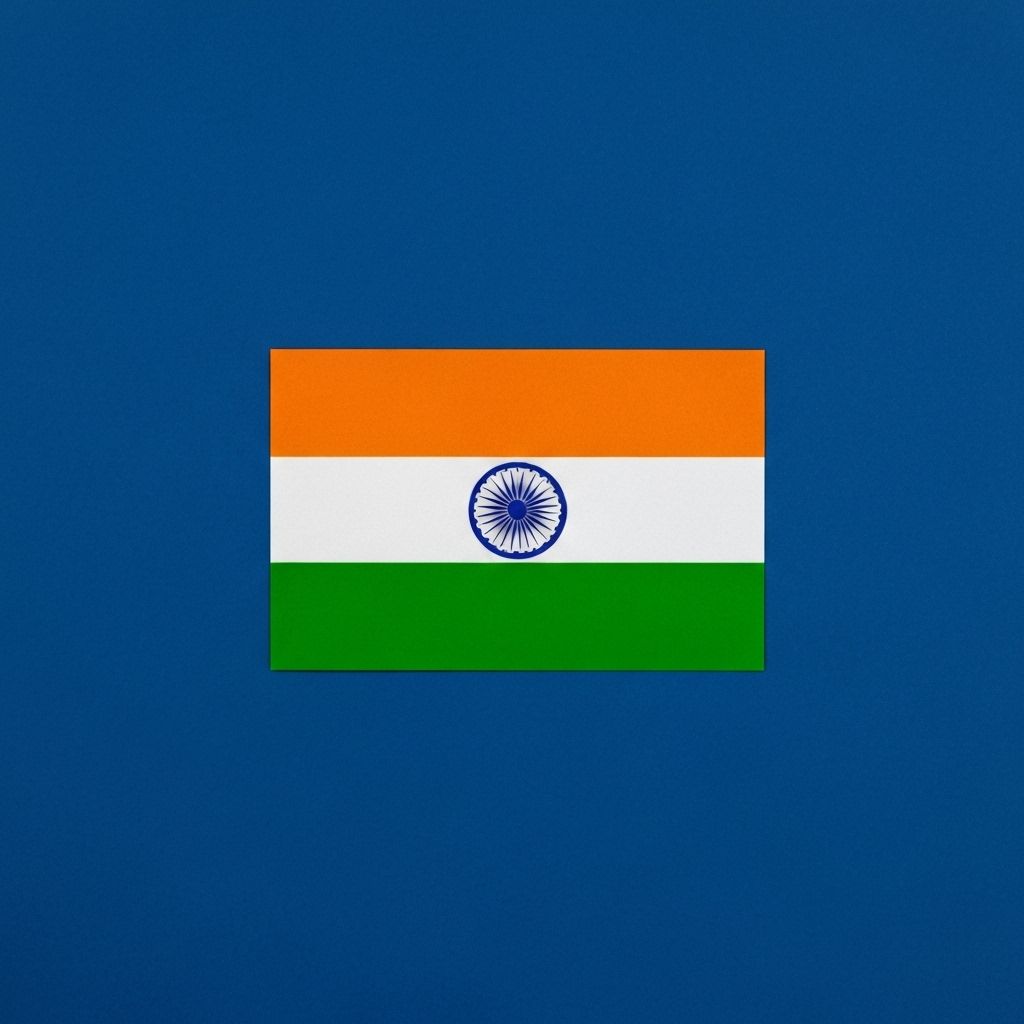 India flag